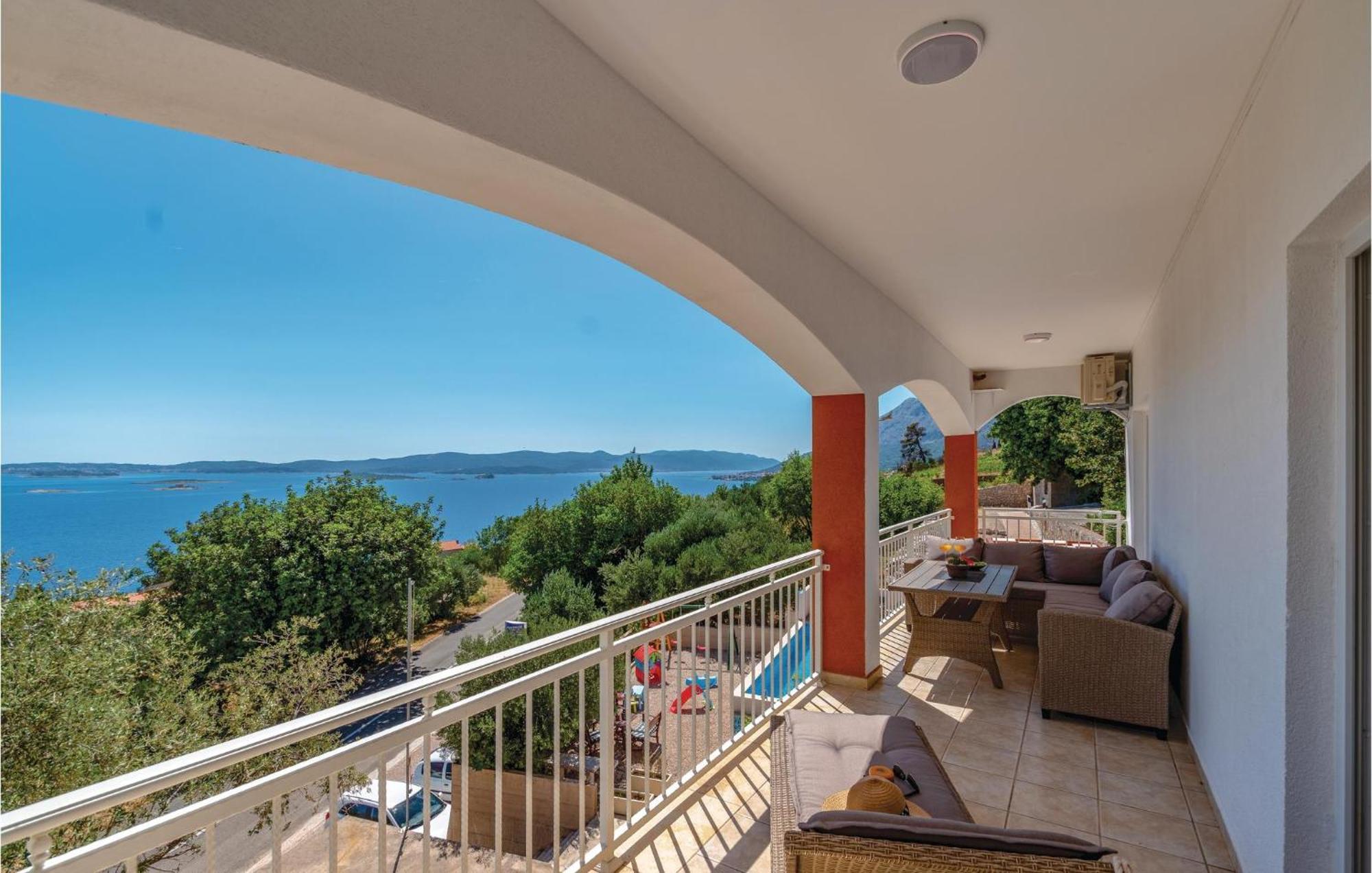 Nice Apartment In Orebic With House Sea View 外观 照片